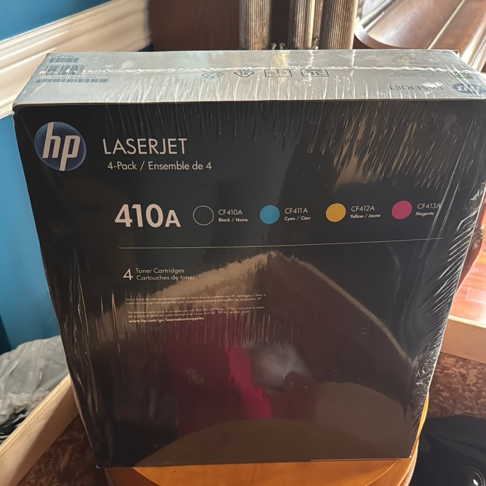HP 410A LaserJet Toner Set - Black, Cyan, Yellow, Magenta